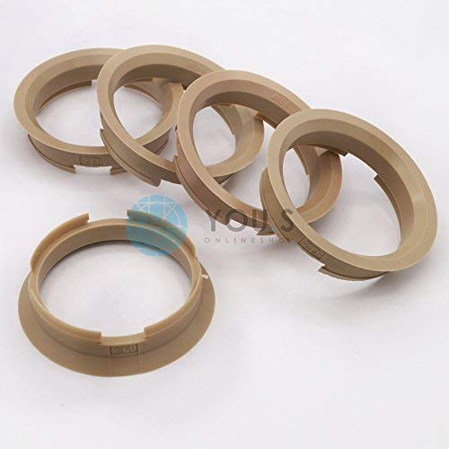 10 x ZENTRIERRINGE DISTANZRING für ALUFELGEN Z04D 63,4-56,6 mm Brock, Keskin, Tuning, Motec, Oxigin, RC, Tomason, Wheelworld, Advanti