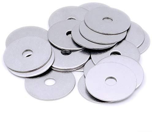 Arandela de reparación plana M8 (8 mm x 50 mm), acero inoxidable (A2) (paquete de 10)