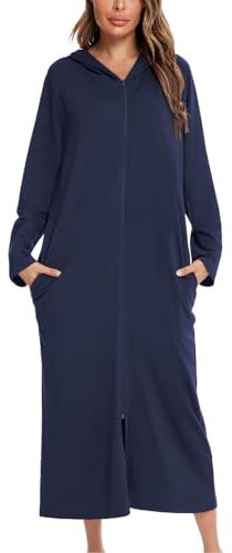 Lu's Chic Damen Weich Bademantel