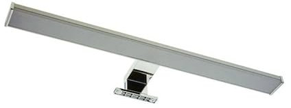 BARCELONA LED - Aplique Espejo Baño LED 50cm 10W. Luz Espejo Baño Blanco Neutro. Aplique Pared Baño IP44 Resistente al Agua fijación en Espejo, Mueble o Pared