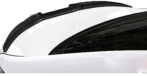 EXOTUF Carbon Fiber Auto Heckspoiler Für BMW Serie 3 Series 3er F34 Gran Turismo GT 2013-2020, Flügel Heckklappe Splitter Lip Kofferraumdeckel Klappe Decklid Trim, Muss es Selbst Schneiden,Black