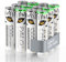 Mspalocell Pilas Litio AAA Recargables 1.5V 1300mWh, Pilas AAA de Carga rápida con Estampado de Tigre, Baja autodescarga con luz de Carga, 1500+ ciclos, batería de 12 Piezas con Caja de batería