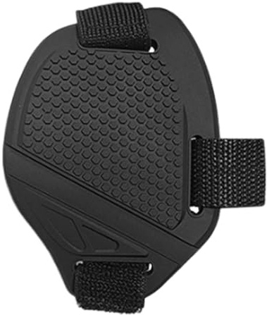Uozonit Protector de patines de motocicleta para cambio de marchas, almohadilla de cambio de marchas para hombre, protector de zapatos para motociclismo, dispositivos de cambio para hombres y mujeres