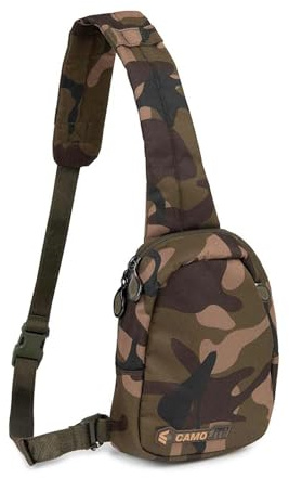 Fox Camolite Shoulder Wallet - Angeltasche, Rucksack zum Karpfenangeln, Schultertasche, Zubehörtasche, Tackletasche für Angelzubehör, Umhängetasche