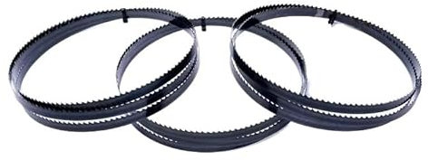 3 hojas de sierra de cinta de 2240 mm, 16 mm, 0,65 mm, 4 TPI, hojas de sierra de cinta for madera de 2240 mm