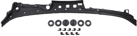 Doo Engy Zierblende Windablauf Gitter Abdeckung Windschutz Windlaufabdeckung Spritzschutz Scheibenwischer Zierleiste für 5er F10 5er F11 Touring 2011-2016