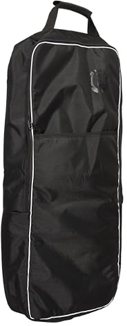 Imperial Riding IRH Trensentasche für Zaumzeug, Wasserabweisende Aufbewahrung aus 600D Polyester, robuste Tasche für Trensen Transport und Stallorganisation, Reitsport Zubehör, Schwarz