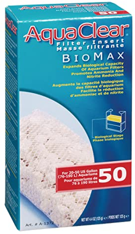 AquaClear Biomax Filtereinsatz, für den AquaClear Powerfilter 50, weiß