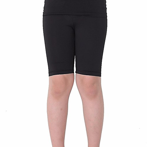 Henri maurice Kids Compression Shorts Underwear Youth Boys Spandex Base Layer Bottom Pants FK, Black, Small