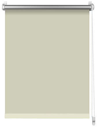 S SIENOC Thermorollo Klemmfix Rollo Verdunkelungsrollo Silberbeschichtung lichtundurchlässig Sichtschutz für Fenster & Türen (Beige, 100x150 cm)