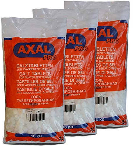 Axal Pro - Pastillas de Sal para descalcificación de Agua (10 kg)