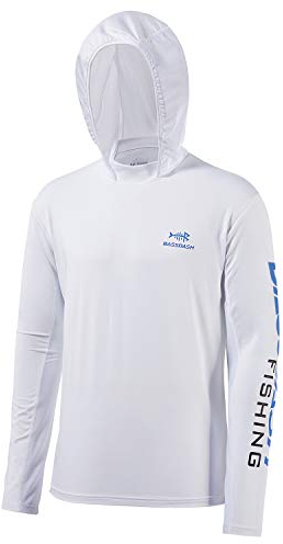 Bassdash Hommes Chemise à Capuche Protection Solaire Sweats à Capuche UPF50 + UV Pull à Capuche à Manches Longues pour la pêche en Plein air, Natation