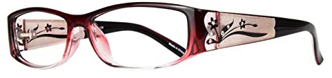 EYEBOGO Kaylee Gafas de Lectura Mujer, Gafas Presbicia, Gafas de Cerca Mujer (Borgoña, 2.00)