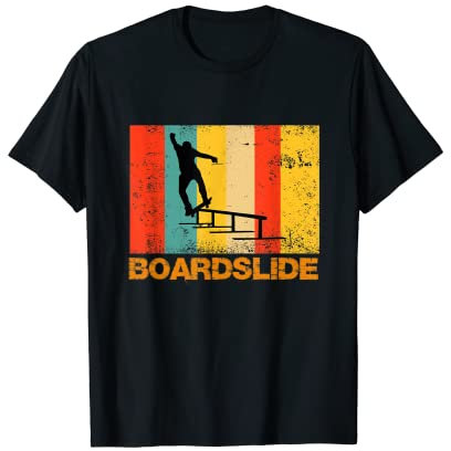 Boardsliding Boards Skateboard Waveboard Longboard Skater T-Shirt