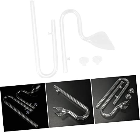 BESPORTBLE Glas Aquarium Wasser Siphon Pumpe Mit Integriertem Wasserregler Robustes Glas Kompakte Struktur Für Aquarien Wasserwechsel Und Reinigung