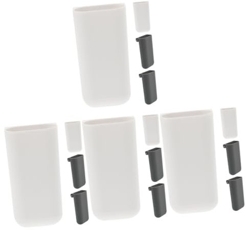 COHEALI 16 Pcs Porte-Stylo Moniteur Accessoire Conteneur Bureau Stylo Conteneur Fourniture De Bureau Support De Stockage Crayons Titulaire Adhésif Cas
