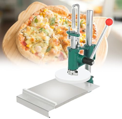 WTLONBF Pizza Dough Docker, pressa Manuale per Pasta Morbida, Robusto Strumento per la Preparazione di Pizza, Biscotti, Torte, pressatura Manuale, stampaggio rapido, 14 cm