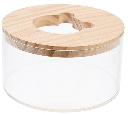 BUGUUYO Haustier-sandbadebox Für Hamster Mäuse Und Chinchillas Multifunktional Als Badewanne Oder Toilette Kompakt Und Praktisch Für Kleintierbedarf