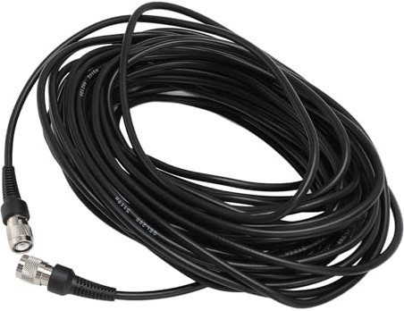 FTVOGUE Cavo di Alimentazione Dell'antenna GNSS con Cavo di Estensione Coassiale a Bassa Perdita a Bassa Perdita per Uso Interno Ed Esterno 15 M di Materiale PVC Impermeabile