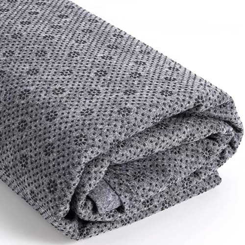 Tessuto base in feltro di plastica a punta per moquette tufting,tessuto di supporto finale tufting antiscivolo con punto in plastica a goccia composita,imbottitura inferiore per tappeto tufting