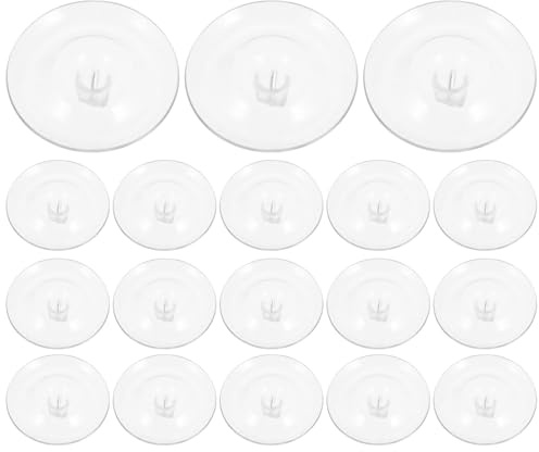 Amosfun Support Flottant pour Plantes Hydroponiques 70 MM en Plastique Transparent Lot de 40 Accessoires pour Fixation de Fleurs pour Compositions Botaniques Bassins et Décorations de