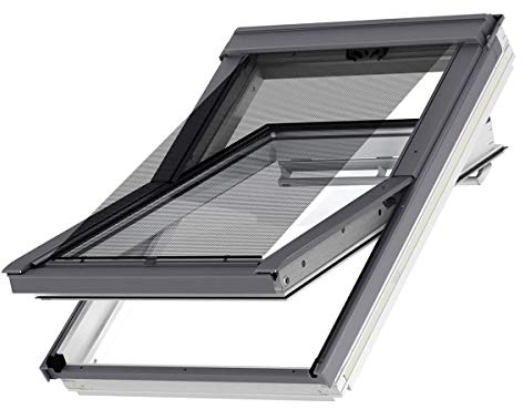 VELUX Original Hitzeschutz-Markise Außen (MHL), Y85, Y87, Y89, Uni Schwarz