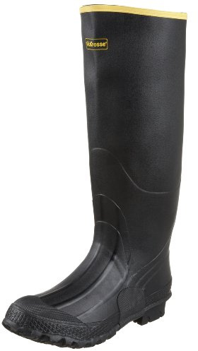 LaCrosse ZXT Knee Boot 16, Durable Men's Waterproof Rubber Footwear, Ideal for Outdoor Work & Hunting, Black - 10 M