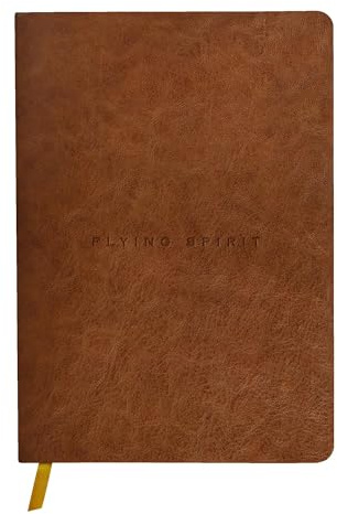 Clairefontaine 106946C - en pocketbok sydd Flying Spirit tråd 180 sidor elfenben 14,8 x 21 cm 90 g linjer, filt i islammskinn, kongnac
