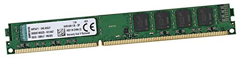 Kingston KVR16N11/8 DIMM DDR3 PC3-12800U 1600 Mhz de perfil bajo 1,5 V CL11