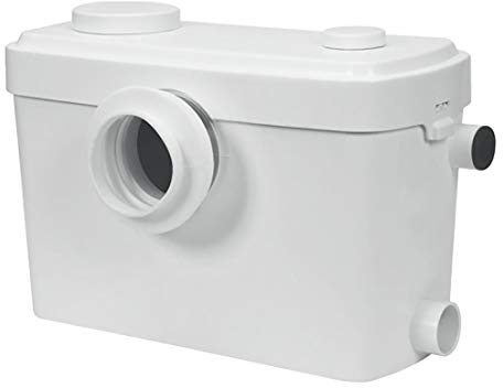P600 Macerator Pump Sanitary Heavy Duty for Toilet Shower Sink Bath Waste Powerful 3 in 1 with 1 Years Warranty