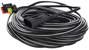 Timbera 20m Câble Basse Tension pour McCulloch Rob S400 S500 S600 & Rob R600 R800 R1000 – Robot Tondeuse câble de Connexion pour Alimentation électrique & Station de Charge – 20 mètres