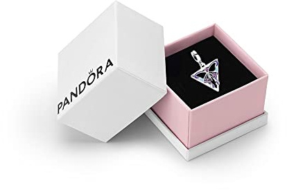 Pandora ME - Ciondolo a forma di farfalla in argento sterling con medaglione viola e blu