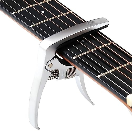 Deluxe Gitarren-Kapodaster für Gitarre, Ukulele, Banjo, Mandoline, Bass - Luxus Zubehör