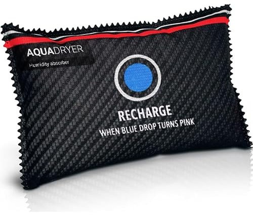 CANOPUS Deumidificatore riutilizzabile per auto, camper e casa, sacchetti che assorbono l'umidità, borsa deumidificatore per interni auto, deumidificatore per parabrezza, deumidificatore ricaricabile