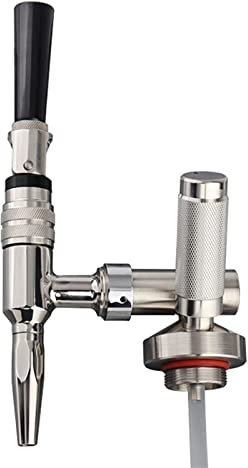 MNEVZX bierbrauset Home Brew Edelstahl-Stickstoff-Kaffeehahn-Wasserhahn mit Kugelverschluss-Fassspender Heimbrau-Sets(Type 4)