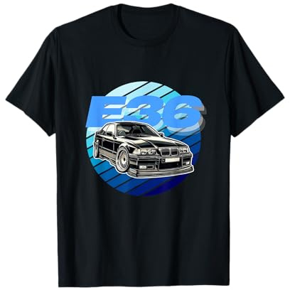 Alte deutsche klassische autos E36 drifting Tuning Shirt T-Shirt