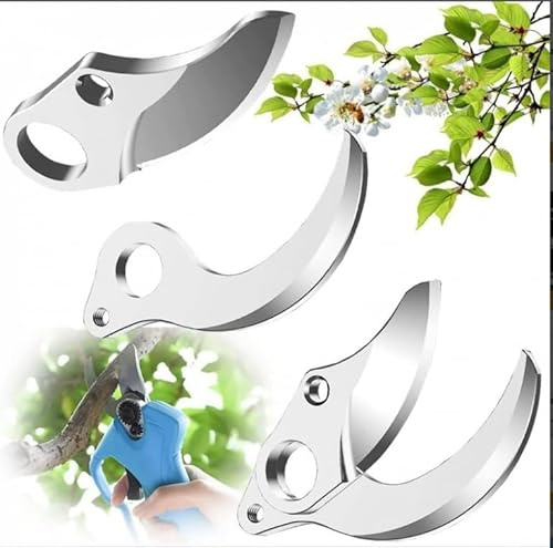 Generisch 2X Ersatzklinge Für Akku Astschere – Scharfe SK5 Klinge Für Elektroschere, Ersatzmesser Für Elektrische Gartenschere, Baumschnitt Werkzeug Zubehör-A Set of Blades||30/35/40mm