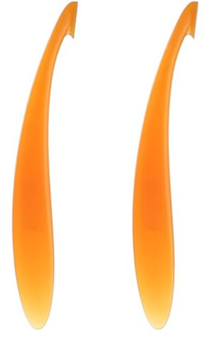 OAOSDH 2 Stücke Orangenschäler, Kreatives Schälenwerkzeug, Küchenwerkzeug, Kunststoffschäler, Manueller Schäler.