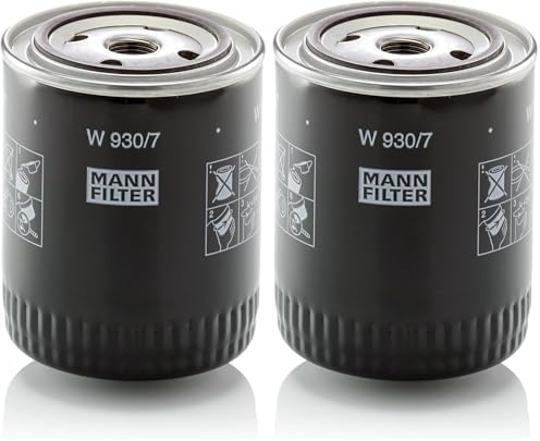 MANN-FILTER W 930/7 Ölfilter – Für Nutzfahrzeuge (Packung mit 2)