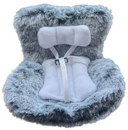 Asiento de muñeca para coche, asiento para el automóvil de muñecas Asiento | Toy de sofá de personaje de decoración de ventilación de aire a