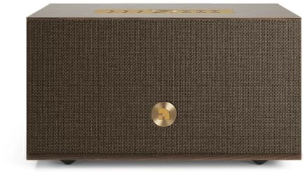 Audio Pro C5 MkII W Wireless Multiroom Speaker 40 W Class-D Amplifier, AirPlay 2, Google Cast, Spotify Connect, Bluetooth 4.2, Subwoofer Out (Walnut)