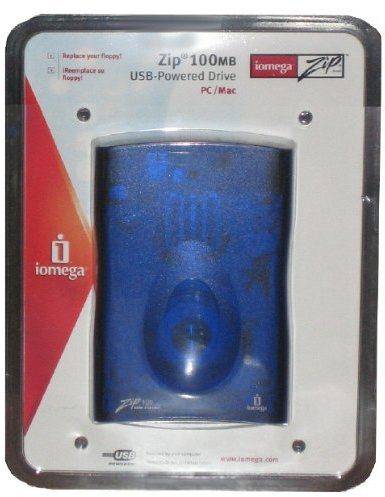 Iomega 100MB USB Powered Zip Drive for PC/Mac