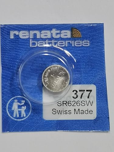 3 X Renata 377 SR626SW 1.55v Silver Oxide Watch battery