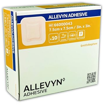 Allevyn Adhesive Dressing x 10 22.5cmx22.5cm-7.5cmx7.5cm