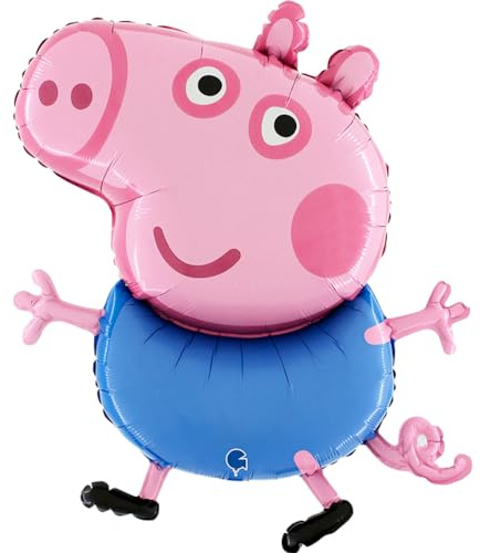 Ballon en aluminium Georges Peppa Pig™ 37 94 cm Grabo Balloons®