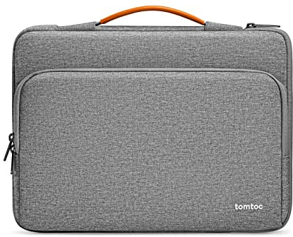 tomtoc 360° Custodia Cover per 14 Pollici MacBook Pro M5 Pro/A3426 MacBook Pro M5 Max/A3427 2026, M5/M4/M3/M2/M1 A3434 A3401 A3185 A3112, Protezione Completa Antiurto Borsa per Computer Portatile
