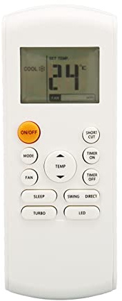 Télécommande de Rechange pour Climatiseur, Télécommande Universelle de Climatisation pour Carrier, pour MrCool, pour FRIMEC, pour, pour ECOXTOSHIBA. pour Toutes Les Séries R57 et Tous