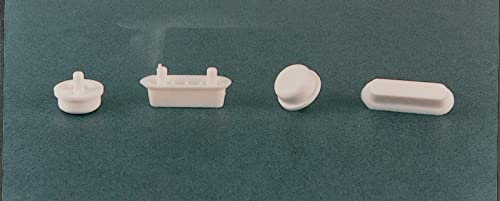 6BLISTER BL PARACOLPI RETTANGOLARI SEDILI WC 43X15 MM 8 PZ