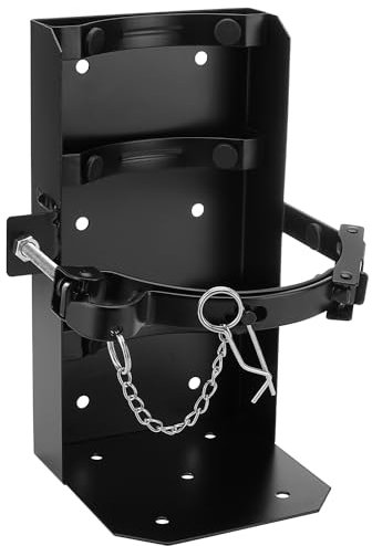 SPARKWHIZ Fire Extinguisher Mount for 10lb dry/5lb CO2 Extinguisher, Fire Extinguisher Mounting Bracket for Vehicle, Boat, Home, Garage