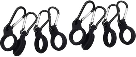 Supvox Wasserflaschenhalter Silocon 8 Stück Wasserflaschen Träger Clip Haken Schnalle Wasserkocher Schnalle Silikon Hängeschnalle Halter Clip Clip